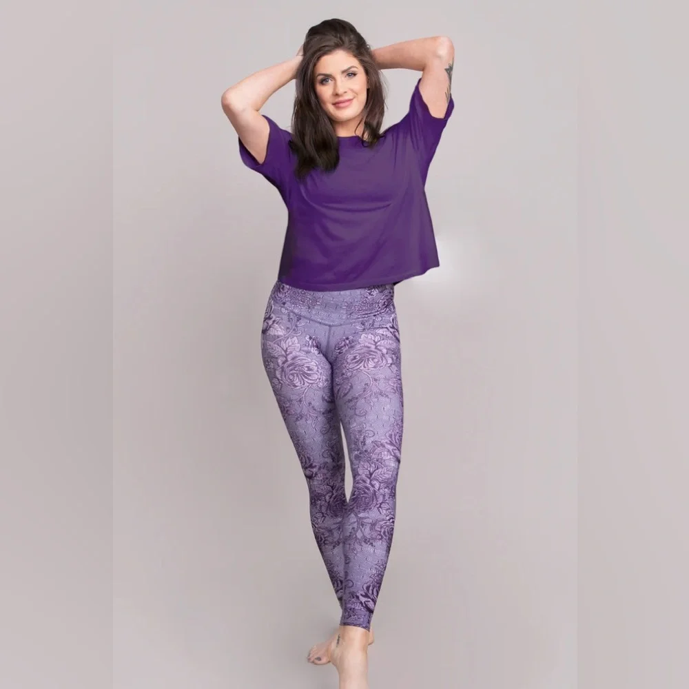 NWT/NIB Niyama Sol Chantilly Lavender Legging